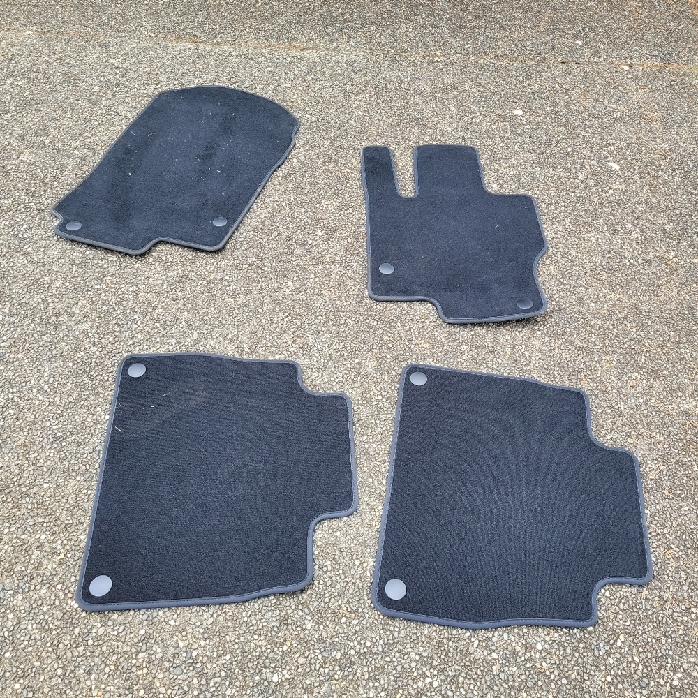 Set of Mercedes car floor mats